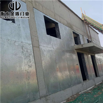 新巴尔虎右山东防爆墙施工案例