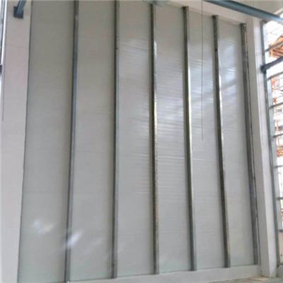 新巴尔虎右岩棉夹芯彩钢板泄爆墙